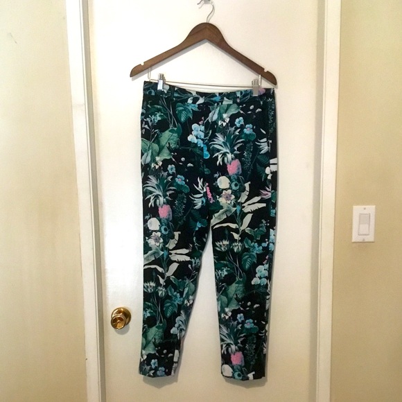 Banana Republic Crop Pants Satin Avery - Picture 1 of 3